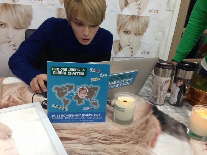 Jaejoong CHatting