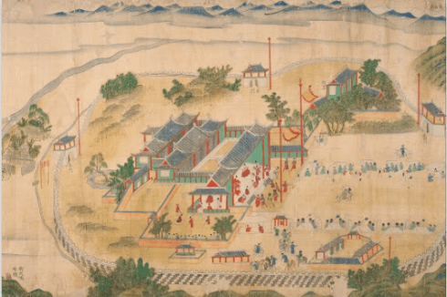 1731 ~ Korean Scroll of Special Examination at the Northern Peripheral Territories. Currently housed in the National Museum of Korea at Jeju