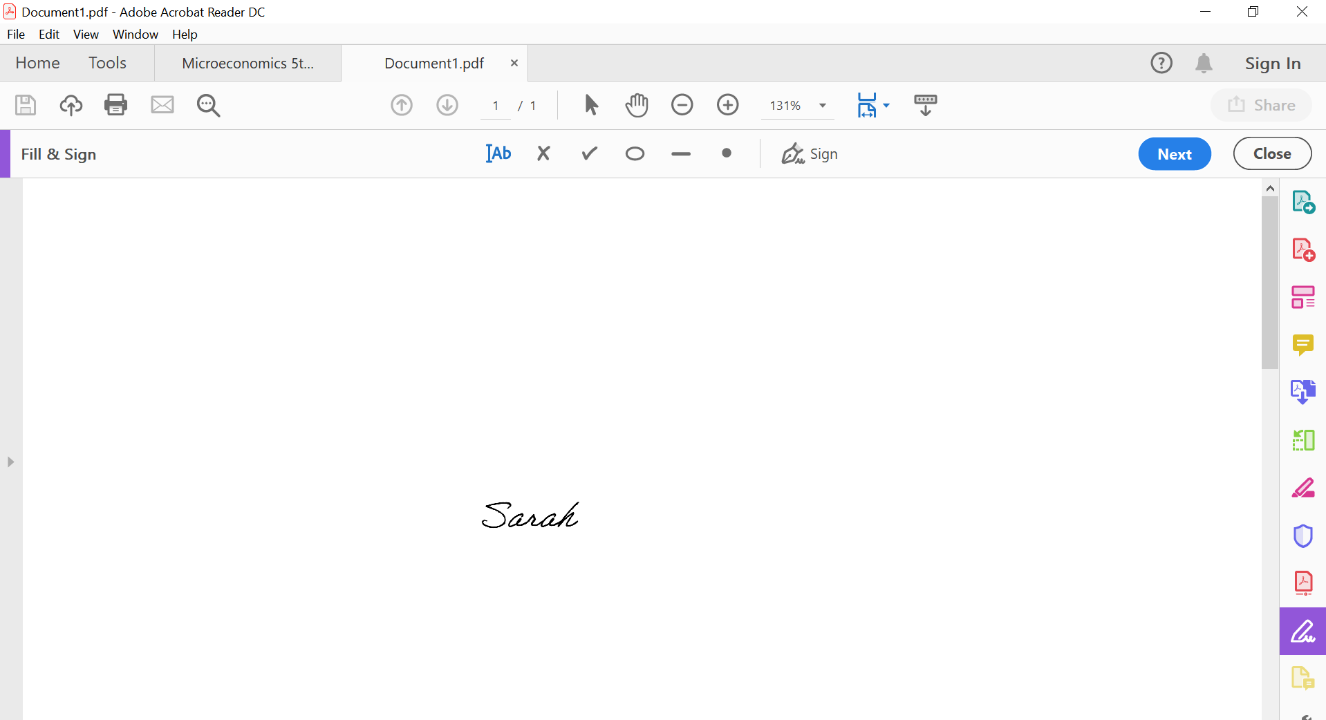 How to use Adobe Signature | Deceptively Blonde